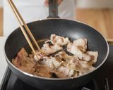 豚バラ肉と鉾田トマトの生姜焼き作り方3写真