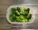 ブロッコリーのカッテージチーズ和え作り方1写真