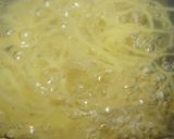 鮑とバジルソースのパスタ作り方6写真