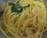 鮑とバジルソースのパスタ作り方7写真