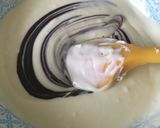 チョコレートベイクドチーズケーキ作り方7写真