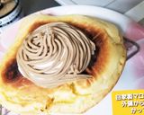 初、モンブランスライムパンケーキ♡作り方14写真