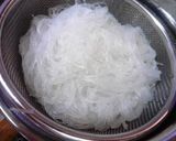 春雨と牛肉・野菜の味噌チャンプルー❗️作り方1写真