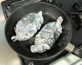 鮭のホイル包み焼き 甘みそだれ作り方5写真