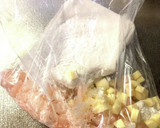 エビとチーズとはんぺんでプリふわ焼き作り方7写真