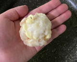 エビとチーズとはんぺんでプリふわ焼き作り方8写真