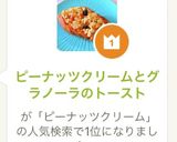 ピーナッツクリームとグラノーラのトースト作り方5写真