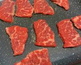 マコモダケと牛肉の炒め物作り方3写真