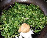 だいこんの葉っぱがメイン〜肉みそ炒め〜作り方7写真