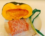 かぼちゃと鶏ひき肉のそぼろあんかけ作り方1写真