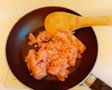 かぼちゃと鶏ひき肉のそぼろあんかけ作り方4写真