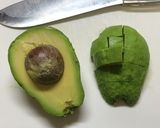 簡単 納豆アボカド作り方1写真