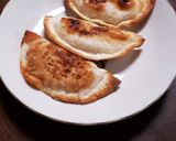 明太ポテトチーズの餃子作り方10写真