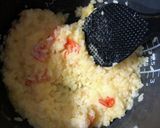 ホットプレートでカニたまチャーハン作り方4写真