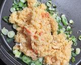 ホットプレートでカニたまチャーハン作り方16写真