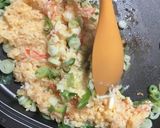 ホットプレートでカニたまチャーハン作り方19写真