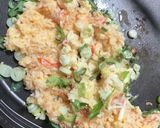 ホットプレートでカニたまチャーハン作り方20写真