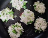 ☆余った三つ葉の消費に！れんこん餅☆作り方3写真