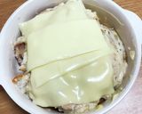 鶏モモ肉と玉ねぎのパングラタン作り方4写真