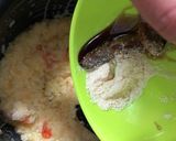 ホットプレートでカニたまチャーハン作り方9写真