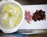 温か美味しい白菜とベーコンのスープ作り方1写真