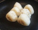 醤油の匂いがたまらな～い♪焼きおにぎり作り方3写真