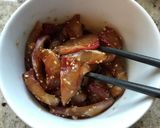 いずみ鯛の甘醤油づけ/アメリカ作り方3写真