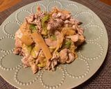 【簡単】豚肉とメンマのピリ辛炒め作り方5写真