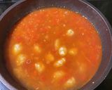 モッツァレラと海老のトマトクリームパスタ作り方4写真