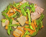梅肉でさっぱり焼きそば作り方4写真