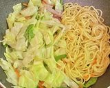 梅肉でさっぱり焼きそば作り方6写真