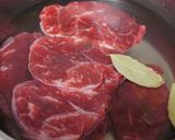 牛すね肉とマンゴーの漆黒カレー作り方1写真