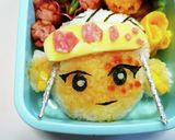 鬼滅の刃キャラ弁☆宇髄天元作り方16写真