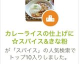 カレーライスの仕上げに☆スパイス&きな粉作り方1写真
