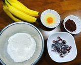 バナナ消費5歳児考案♫チョコバナナケーキ作り方1写真