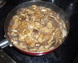 きのこのカレー丼　ベジタリアン風作り方8写真