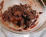 高タンパク低糖質✿くるみのチョコケーキ作り方3写真