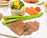 ステーキメインの夕飯メニュー・付け合わせ作り方3写真
