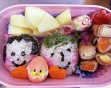 親子&姉妹おにぎり #園児弁当作り方5写真