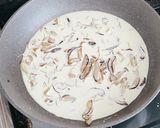 サーモンとほうれん草のクリームパスタ作り方4写真