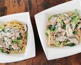 サーモンとほうれん草のクリームパスタ作り方6写真