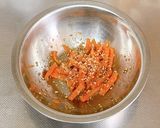 お弁当☆人参胡麻和え作り方9写真