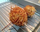 いが栗に変身！海老しんじょ揚げ作り方8写真
