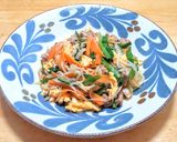 豚ひき肉とニラと卵の中華炒め作り方8写真