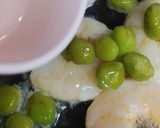 リカちゃん♡えび塩えんどう豆銀あんかけꕤ作り方8写真