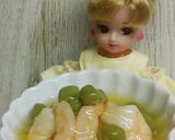 リカちゃん♡えび塩えんどう豆銀あんかけꕤ作り方19写真