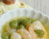 リカちゃん♡えび塩えんどう豆銀あんかけꕤ作り方23写真