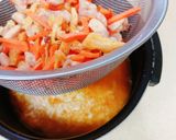炊飯器でモッチモチ！絶品サツマイモおこわ作り方7写真