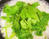 材料３つ　ほうれん草のお粥　体に優しい♡作り方1写真