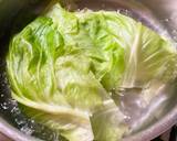＊栗入りロールキャベツ＊作り方1写真